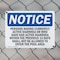 Signmission Persons Having Currently Active Diarrhea OSHA Notice Sign, Plastic, 10in W x 7in L, 2PK OS-2PACK-NS-P-710-L-17209 - alternate 5